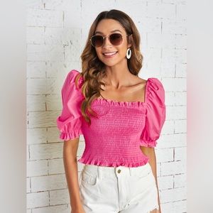 pink pretty top